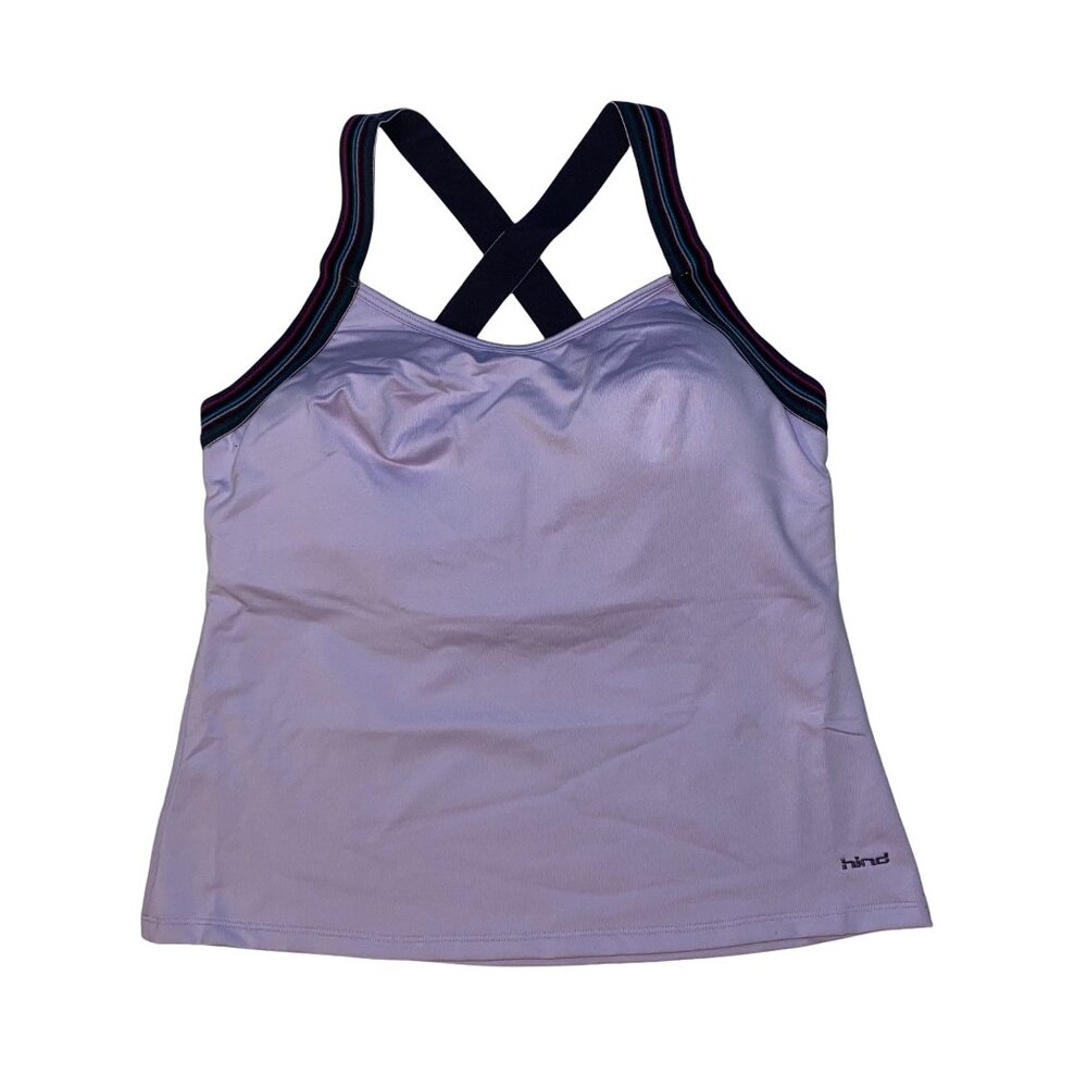 Hind Purple Lavender Motion Sensor Shelf Bra Tank Top (10326-LAV) Womens M NWT